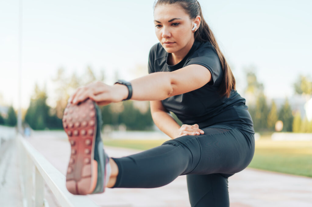 sportliche Betätigung beim joggen